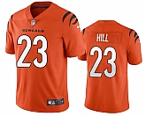 Nike Bengals Men & Women & Youth 23 Daxton Hill Orange 2022 NFL Draft Vapor Untouchable Limited Jersey,baseball caps,new era cap wholesale,wholesale hats